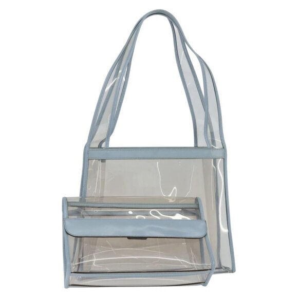 GUCCI Shoulder Bag Vinyl Clear Auth - Picture 1 of 15